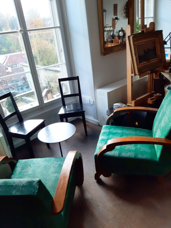 Art brocante art deco stuhl